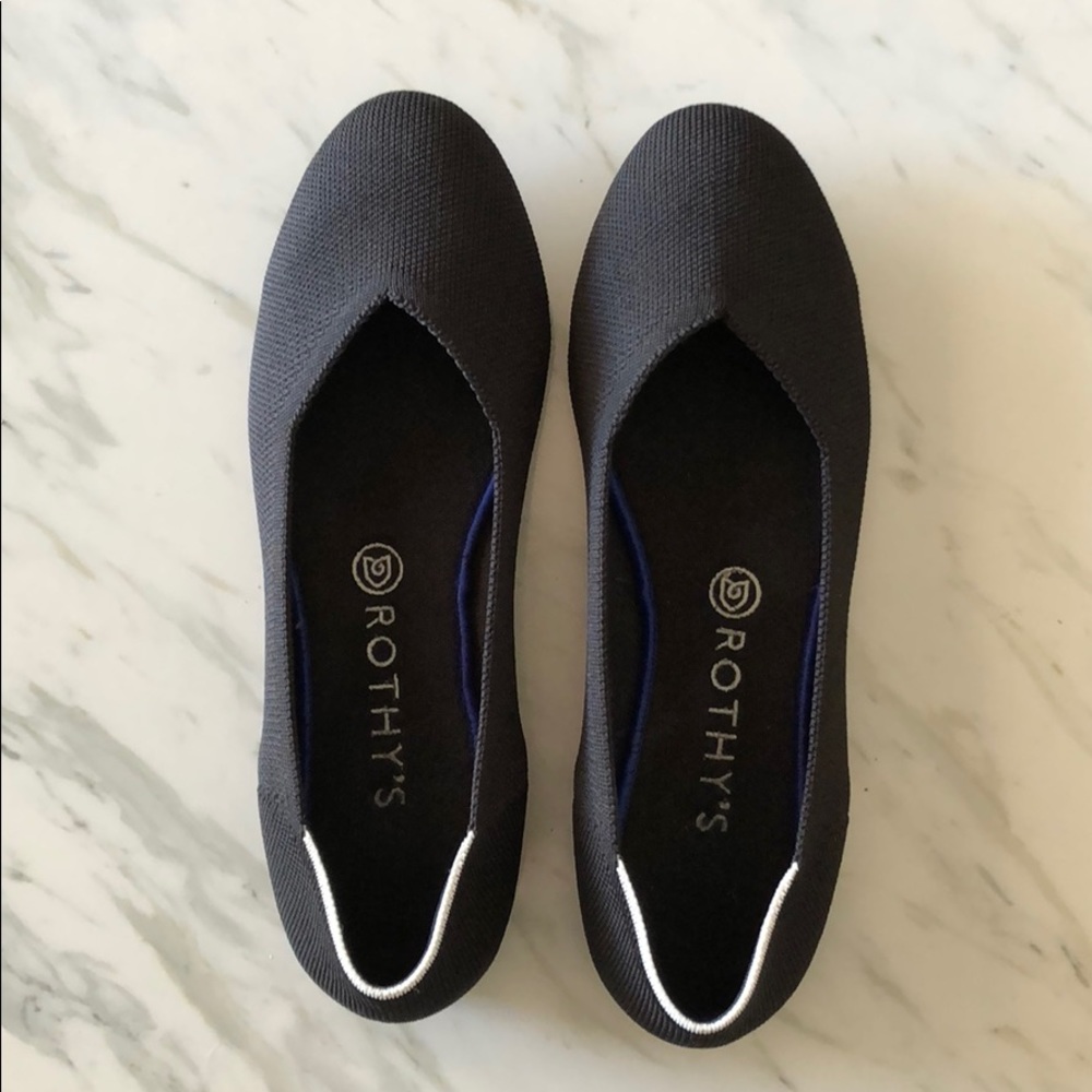 Rothy’s Black Solid flat (round toe) - size 9.5